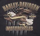 Las Vegas Harley Davidson American Flag Eagle Shirt Size 3XL XXXL