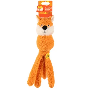 Tennis Ball Animal Dog Toy Have Some Fun Time With Your Dog Great For Play - Fox - Picture 1 of 7