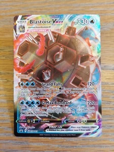 Blastoise Vmax SWSH103 NM Full Art Promo Rare Pokemon Card - Picture 1 of 2