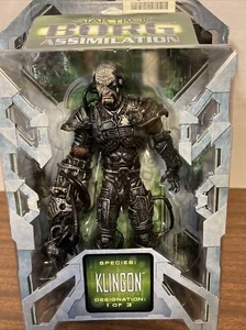 FIGURA DE ACCIÓN STAR TREK BORG ASIMILATION KLINGON 1 DE 3 ARTE ASILO 8 PULGADAS ¡Nueva! - Imagen 1 de 1