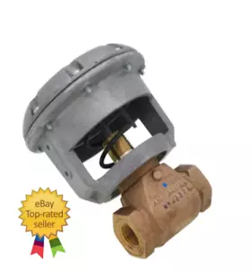 Johnson Controls Globe Valve Pneumatic Actuator 2-way 1-1\2" NPT VG7241RT+823C00 - Picture 1 of 2