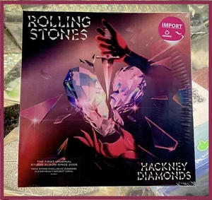 The Rolling Stones - Hackney Diamonds LP On Exclusive Diamond Clear Vinyl - Picture 1 of 3