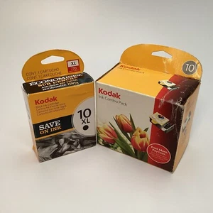 3 Kodak Ink Lot: 10XL Black + 10 Black & Color Combo Pack for ESP Printers – New - Picture 1 of 7