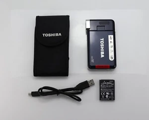 TOSHIBA CAMILEO S30 POCKET CAMCORDER 1080P HIGH DEFINITION SDHC CARD HD VIDEO - Picture 1 of 3