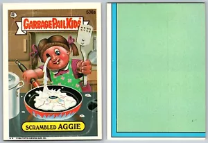 1988 Garbage Pail Kids GPK Series 13 OS13 Scrambled AGGIE 536a Card - Picture 1 of 1