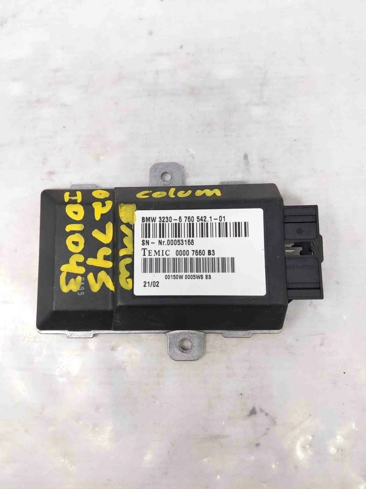 2002-2005 BMW 745i 745Li STEERING COLUMN COMPUTER CONTROL MODULE 323067605421 - Image 1 of 4