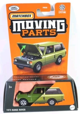 Matchbox Moving Parts - 1975 Range Rover Classic Olive Green 2024 - Image 1 of 2