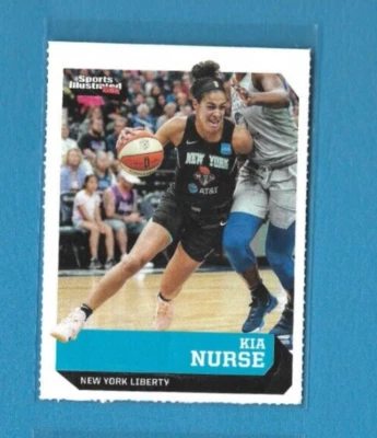 2019 SI Kids KIA NURSE Rookie Card, New York Liberty/ WNBA Sports #863 - Image 1 of 2