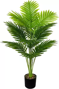 Large Faux Tropical Palm Tree in Pot for Home and Office Decor, 80cm Tall - Picture 1 of 12
