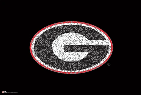 Georgia Bulldogs Football GLORY GLORY Fight Song NCAA Logo 24x36 POSTER Cover