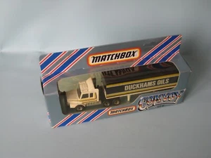 Matchbox Convoy CY-16 Scania Box Truck Duckhams Oils Boxed 160mm Long - Picture 1 of 5