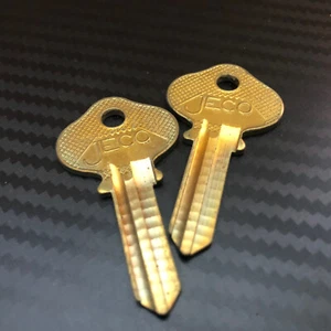 Vintage Jeco Key Blanks S10 Brass (Lot of 2) - Picture 1 of 3