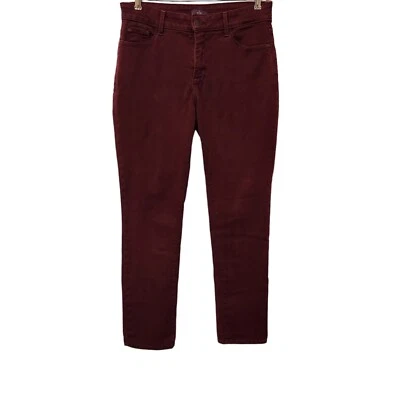 Jeans NYDJ Jeggings Not Your Daughters Premium LiftXTuck tamanho 10 marrom - Imagem 1 de 4