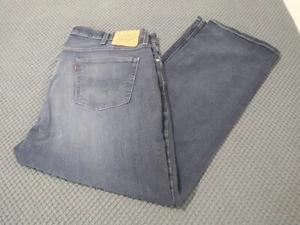 Levis 559 relaxed straight stretch Navarro medium wash jean tag size 42x30 - Picture 1 of 16