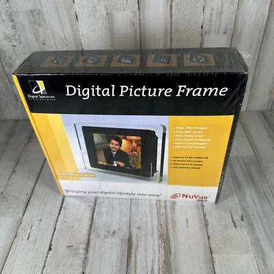 Digital Picture Frame - NuVue 561- Spectrum Inc-  New Still In Box 6 inch screen - Image 1 of 3