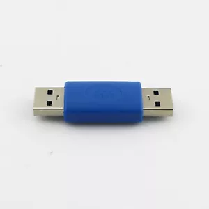 1pcs High Speed USB 3.0 Standard A Male to Male Plug Extension Adapter Connector - Picture 1 of 6