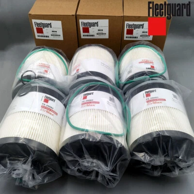 6X FS20083 Fleetguard Fuel Water Separator Filter For Cummins ISX DD13 DD15 DD16 - Image 1 of 4