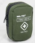 Mini First Aid Kit - Emergency Small Bag Box Walking Hiking Car Travel Medical