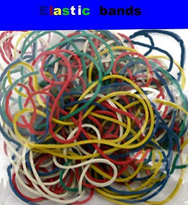 Coloured Elastic Rubber Bands Assorted Sizes Any Gross Quantity Natural Rubber • 1.18£
