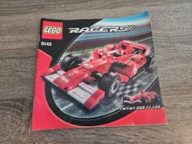Lego Racers Instruction Manual Only 8142 Ferrari 248 F1 1:24 