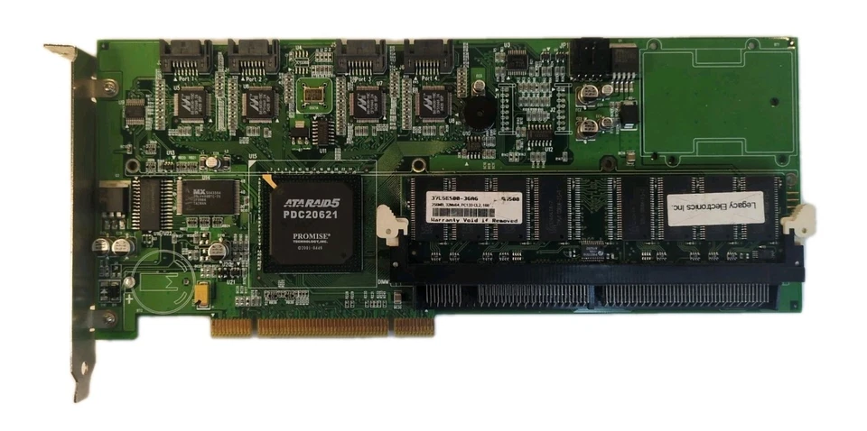 Promise FastTrack S150 SX4 PCI SATA Raid Card with 256MB Cache - Image 1 of 4