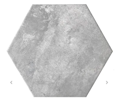 10x12 Grey Hexagon Porcelain Wall And Floor Tile - 1 Box (11 sq.ft) - Image 1 of 2