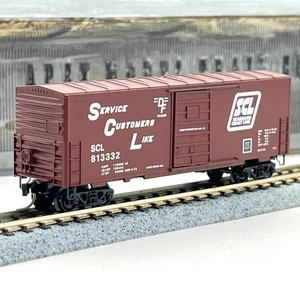 Micro-Trains 24170 Seaboard Coast Line 40ft Standard Boxcar SCL 813332 N Scale - Picture 1 of 10