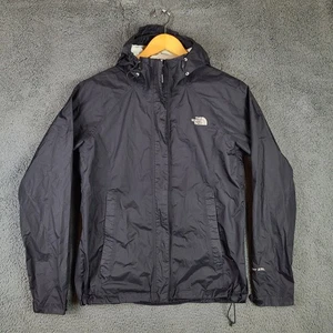 The North Face Jacke Damen Medium schwarz HyVent 2,5L Kapuze Regen Shell Outdoor - Bild 1 von 10