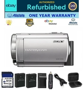 Sony Handycam DCR-SR88 128GB Camcorder Case Cord Bundle 🛡️eBay Refurbished [VG] - Picture 1 of 15