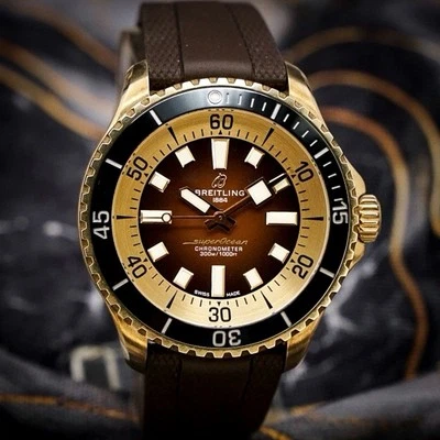 BREITLING Superocean Automático 44 N17376 ¡En EXCELENTE ESTADO! con correa extra. Foto 1 de 4