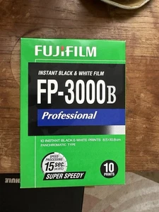 FujiFilm FP-3000B Instant Black & White Film Expired/Refrigerated - Picture 1 of 3