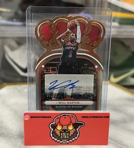 Panini Crown Royale 2022-23 bronce automático Will Barton/99 - Imagen 1 de 2