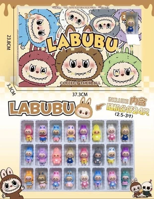 New Labubu Advent Calendar Celebrations Surprise 24 Day Countdown Gift - Image 1 of 4