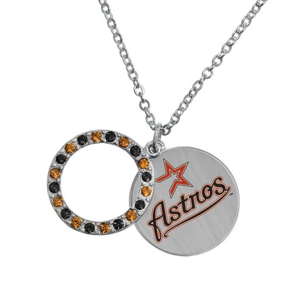 Game Time 101596 MLB Houston Astros Disc Necklace - Image 1 of 1