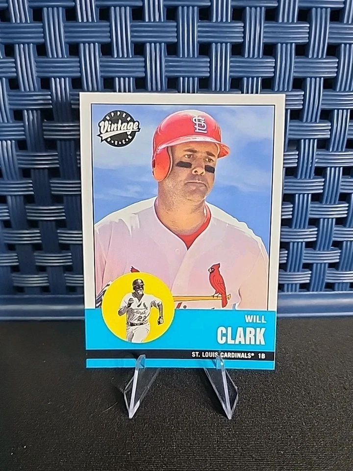 2001 Upper Deck Vintage - Will Clark #206 - St. Louis Cardinals  - Image 1 of 2