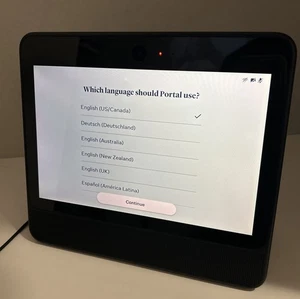 Meta Facebook Portal Gen1 Video Calling 10 in Touchscreen - Picture 1 of 7