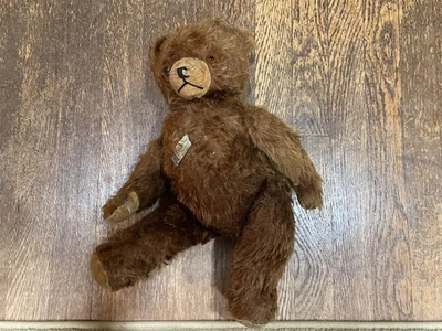 VTG Knickerbocker Musical Wind Up Bear 15” Plush Stuffed 1950's 1960's - Image 1 of 4