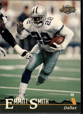 1996 Classic Assets #41 Emmitt Smith Dallas Cowboys - Image 1 of 2