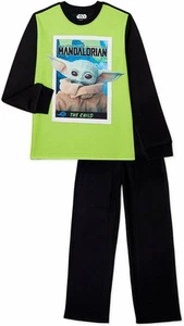 Disney Little Boys' Star Wars Yoda 2 Piece Pajama Set 4-5 - Picture 1 of 3