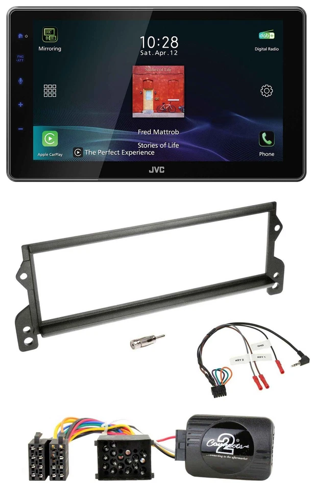 JVC DAB Lenkrad Bluetooth USB Autoradio für Mini (2001-2002) - Bild 1 von 4