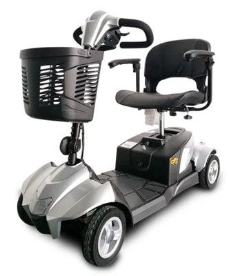 Scooter de movilidad EV Rider CityCruzer plateado Foto 1 de 2