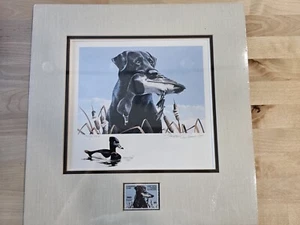 1982 Fish & Wlidlife Print And Stamp Signed/numbered - Picture 1 of 5