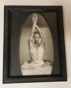 DARCI KISTLER by Herb Ritts New York Ballet Ballerina FRAMED Print  16” x 12” - Picture 1 of 8