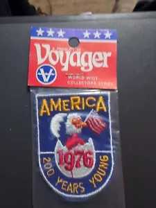 Parche bordado bicentenario America 200 Years Young Hatching Eagle 1976 NUEVO - Imagen 1 de 1