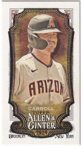 Juego mini base Topps Allen & Ginter 2024 (1-150) individuales - Imagen 1 de 18
