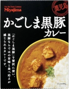 Salsa de curry de cerdo negro japonés cebolla picante comida instantánea Miyajima 180 g - Imagen 1 de 20