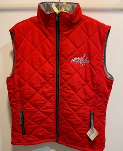 Washington Capitals Women's Quilted Vest NWT - Picture 1 of 7