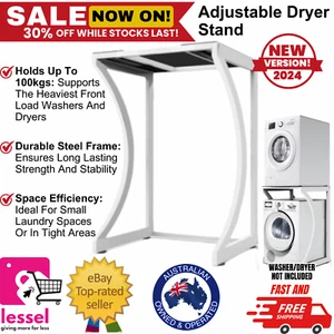 ORIGINAL Dryer Stand Maxi - Adjustable Front Load Washer Machine Dryer Shelf - Picture 1 of 7