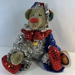 Björn Teddybär Clown Bär Essentials, #59 aus 750 100% Mohair - Bild 1 von 11