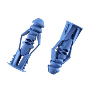 # 10 (5/16" Hole) Plastic Triple Grip Anchors (Box of 100) - Picture 1 of 1